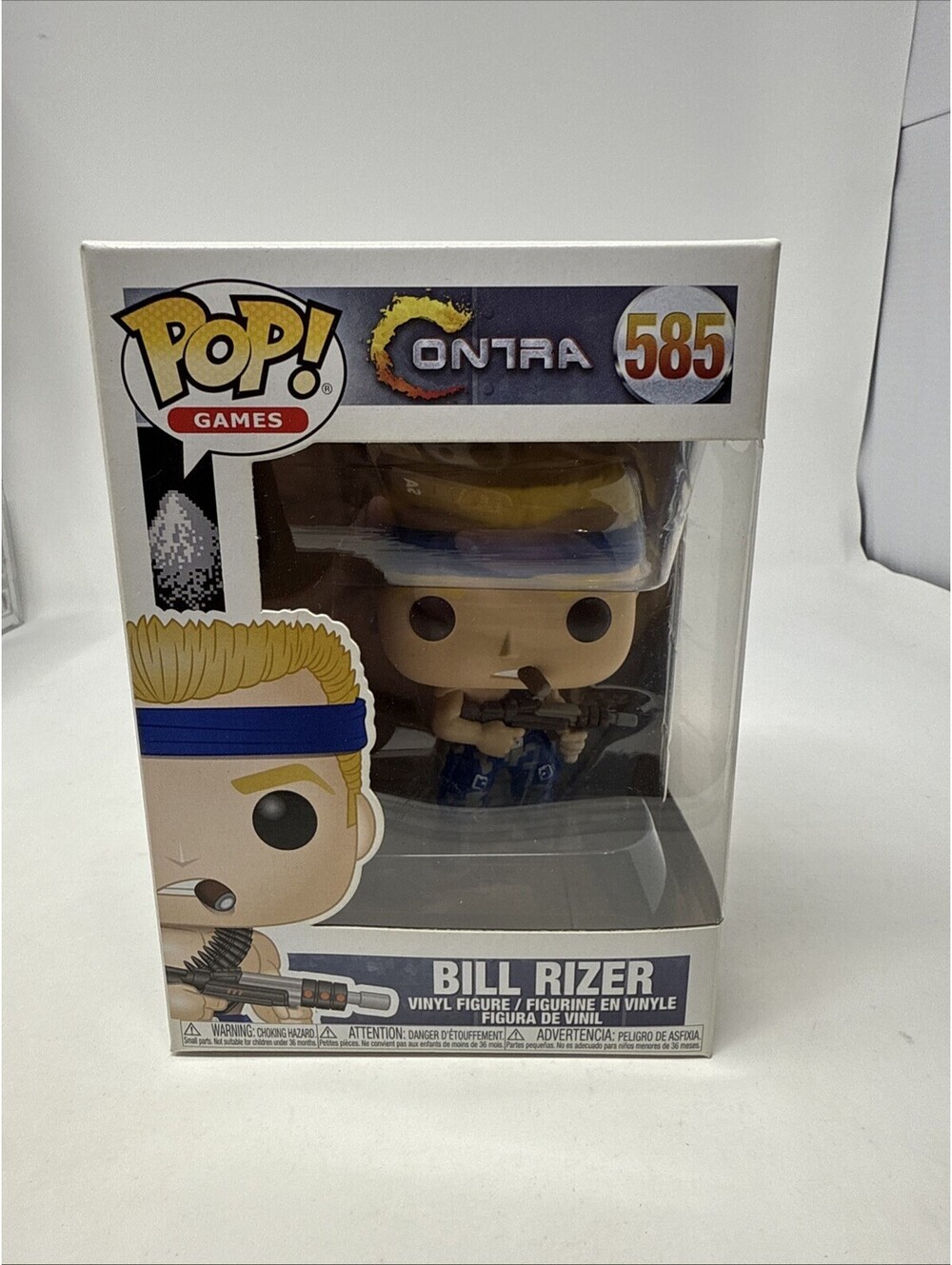 Funko Pop! Vinyl: Contra - Bill Rizer #585